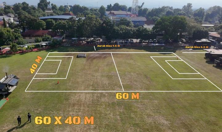 Peremajaan Rumput Sintetis & Penerangan LED Baru